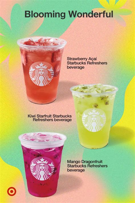 Enjoy Starbucks Refreshers Beverages | Starbucks drinks recipes, Starbucks drinks, Iced ...