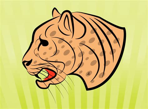 Jaguar clip art 2 - WikiClipArt