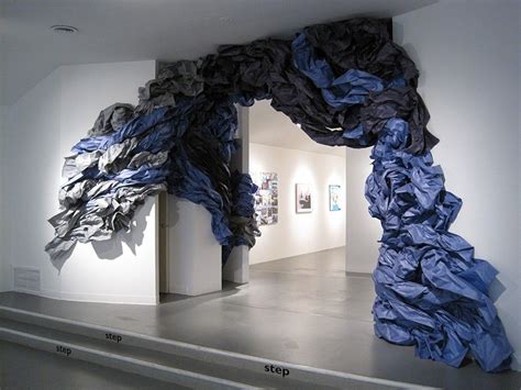 Olga Lah - For the Land | Paper art installation, Installation art ...