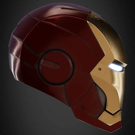 3D model Iron Man Mark 3 Helmet for Cosplay VR / AR / low-poly | CGTrader