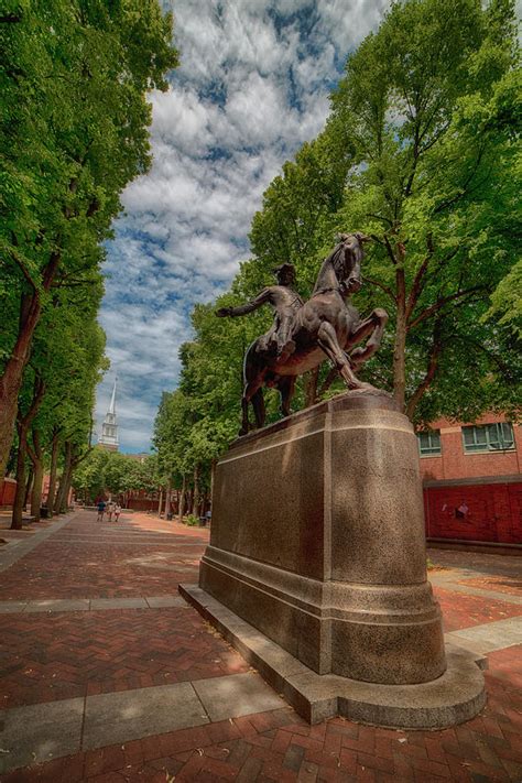 Paul Revere Statue - Boston Photograph by Joann Vitali - Pixels