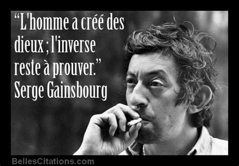 Serge Gainsbourg Dieu citation quote | Citation, Citations pour mamie ...