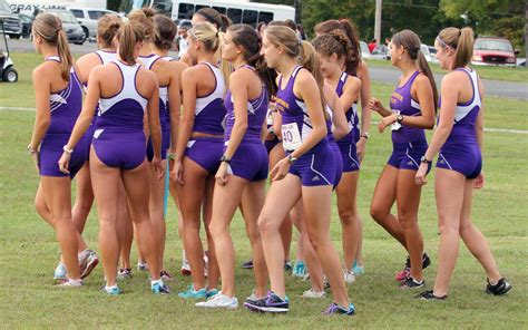 Group of Girls - Team Sports - Purple Outfit & Shorts - Legs | Groups ...