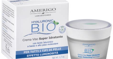 Acido Ialuronico Crema Viso Super Idratante Bio