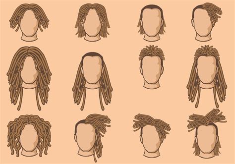 Dreads Men Hair Style | Drawing hair tutorial, How to draw hair, Hair reference