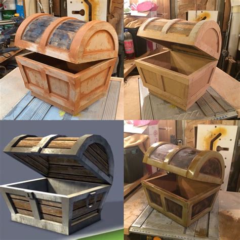 Treasure chest #petethechippy #pirates #carpentry #woodwork # | Rustic ...