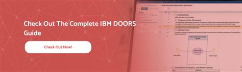 Les 6 meilleures alternatives pour IBM DOORS - Visure Solutions