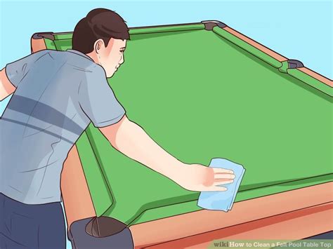 How to Clean a Felt Pool Table Top: 9 Steps (with Pictures) Pool Table ...