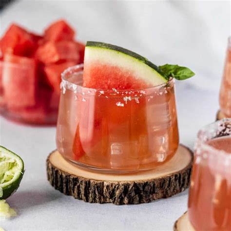 The BEST Watermelon Basil Margarita | Toshi's Table Toshi's Table