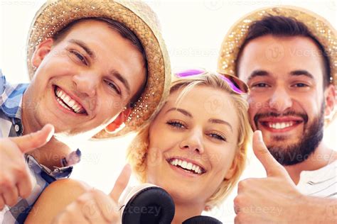 Happy group of friends 15811266 Stock Photo at Vecteezy