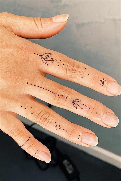 51 Top Amazing Ideas For Finger Tattoos | Finger tattoos, Hand and ...