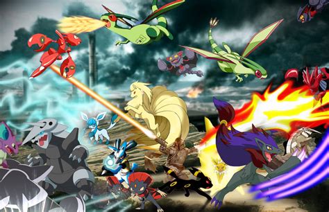 Pokemon War by Kiaserliche on DeviantArt