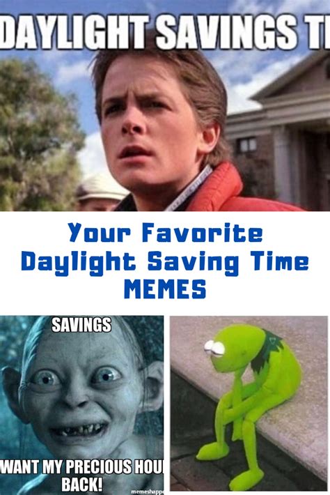 Collection of Funny DAYLIGHT SAVINGS TIME Memes 2023