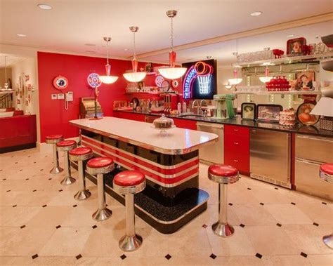 Create a classic diner feel with 50s diner decor ideas for your home