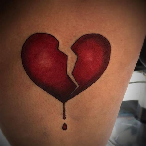 50 Broken Heart Tattoo Design Ideas - Beauty Mag