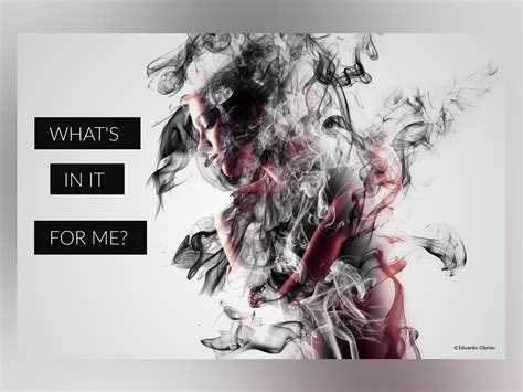 What's in it for me? by Eduardo Cibrián on Dribbble