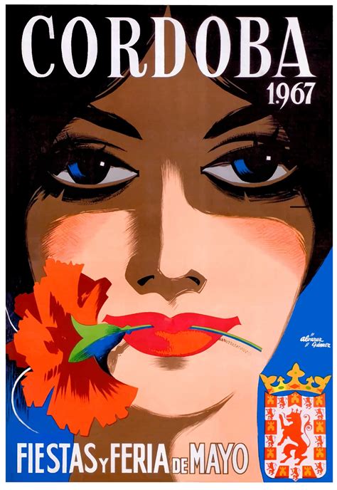 1967 Cordoba Spain May Festivals Poster by Retro Graphics | Vintage ...