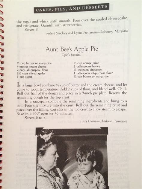 Retro Wifey: Aunt Bee's Recipes