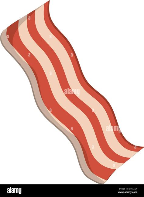 bacon strip icon Stock Vector Image & Art - Alamy