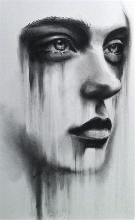 42 artistic charcoal painting and sketches for beginners | art | art | Easy charcoal drawings ...