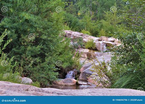 Water Wheel Falls Hiking Trail, Tonto National Forest, Payson, Arizona, United States Stock ...