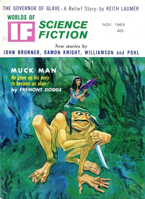 Worlds of If, November 1963. Cover by Jack Gaughan. Science Fiction Magazines, Pulp Fiction Book ...