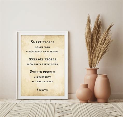 Socrates quote print Socrates quote wall art Socrates art | Etsy