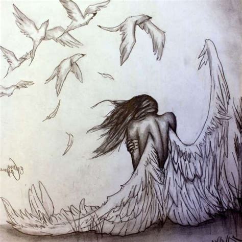 17+ Drawings Of Angels | Angel drawing, Beautiful pencil sketches, Angel sketch