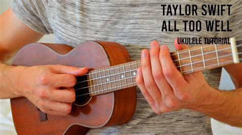 Taylor Swift – All Too Well EASY Ukulele Tutorial With Chords / Lyrics - Easy 2 Play Music