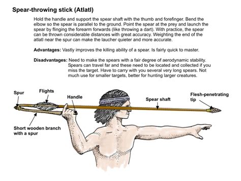 Spear Throwing Stick. Atlatl. - #*tips #adventure #atlatl #bushcraft #camp #camping #camplife # ...