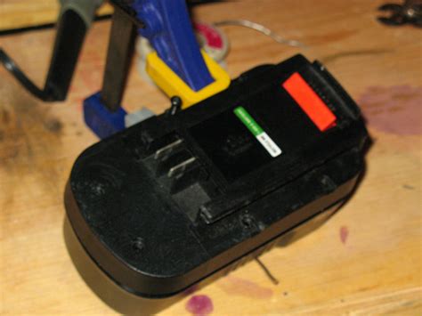 Mod a Cordless Power Tool Battery to Run With Wall Current : 5 Steps ...