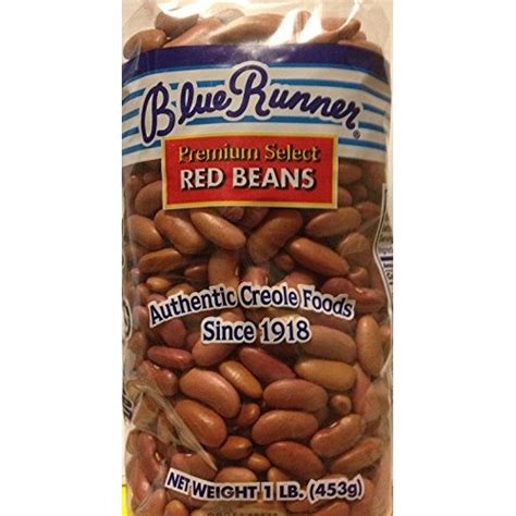 Blue Runner Premium Select Red Beans 6 Pack of 16 Ounce ...