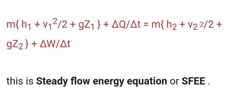 Steady flow energy equation and Bernoulli Equation - MechoMotive