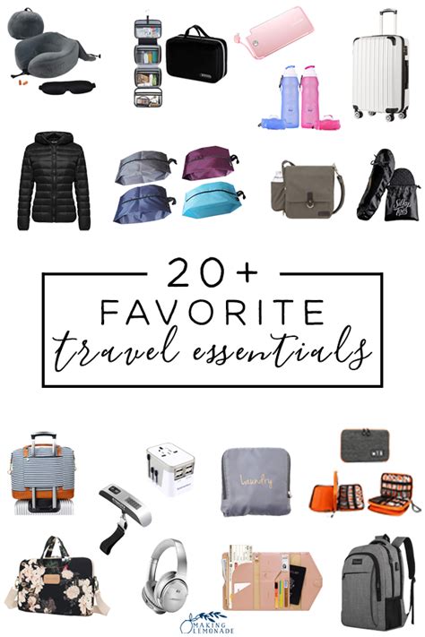 Ultimate List of Travel Essentials for Long and Short Trips - Making ...