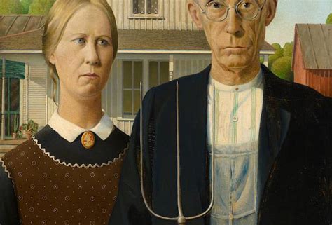 American Gothic Painting at PaintingValley.com | Explore collection of American Gothic Painting