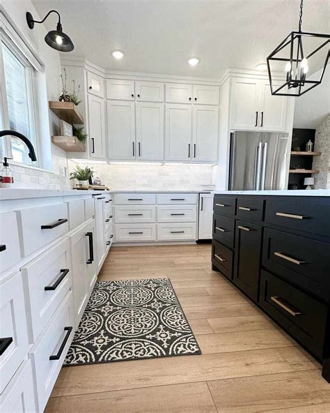 White Shaker Cabinets Black Hardware | Cabinets Matttroy