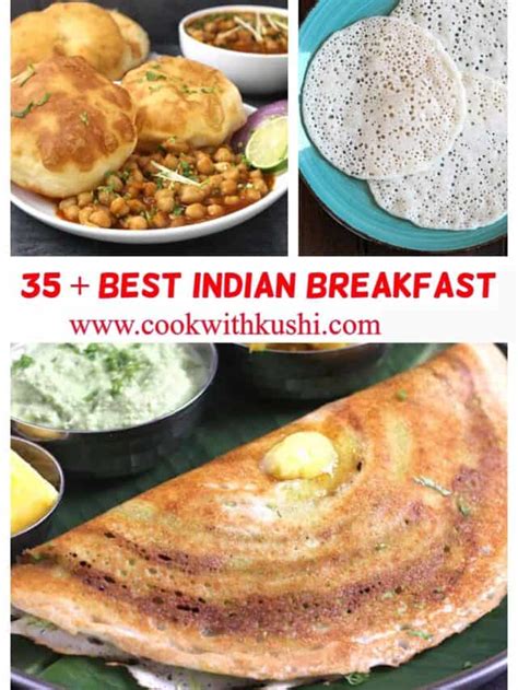 Healthy Indian Breakfast Recipes - Cook with Kushi