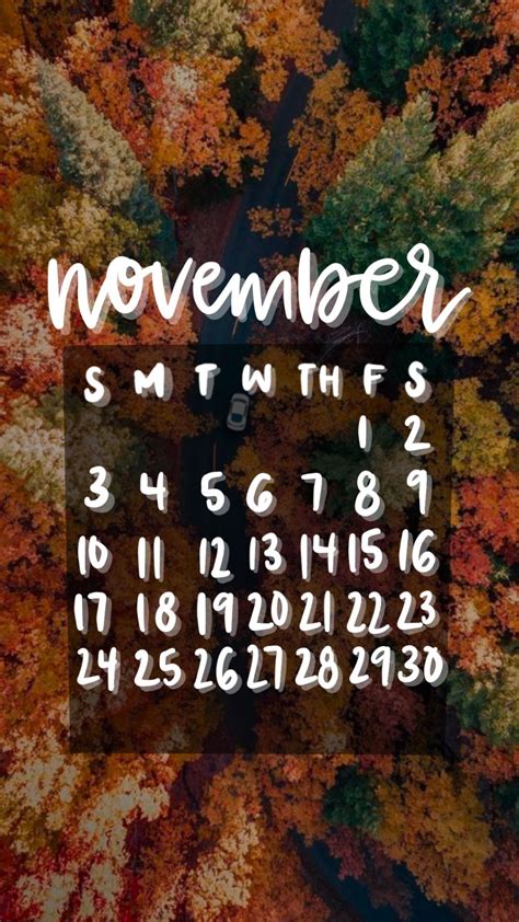 November wallpaper calendar | November wallpaper, Cute wallpaper backgrounds, Cute wallpapers