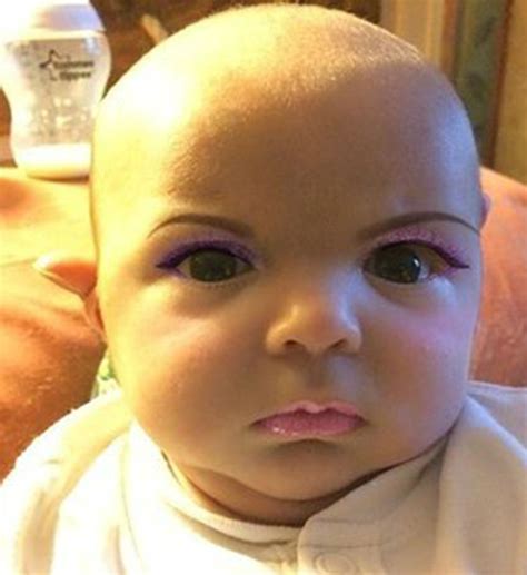 Woman uses YouCam Makeup app on her newborn baby. - ABC11 Raleigh-Durham