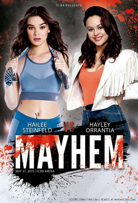 Hailee Steinfeld versus Hayley Orrantia | Female Celebrity Boxing ...