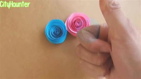 How to make paper flowers - Tutorial Craft