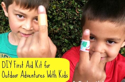 DIY First Aid Kit for Outdoor Adventures With Kids - GoExploreNature.com