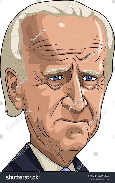 Joe Biden Caricature Photos and Images