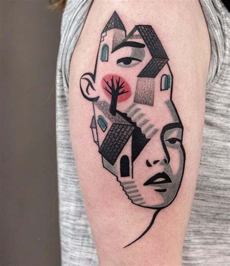 Tattoo artist Mike Kyrtatas | iNKPPL | Tattoo artists, Artsy tattoos, Psychedelic tattoos