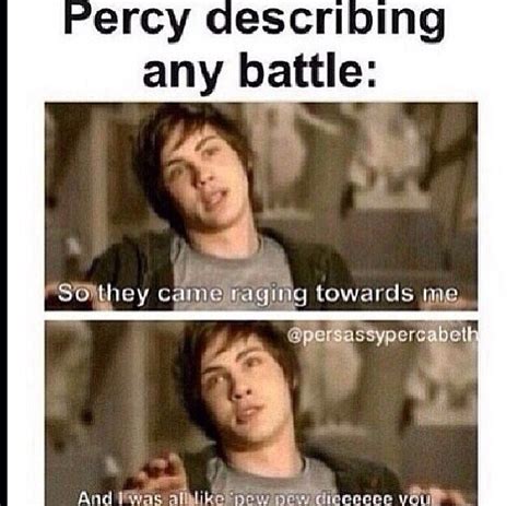 Pin by Aneta on Riordanverse | Percy jackson quotes, Percy jackson funny, Percy jackson memes