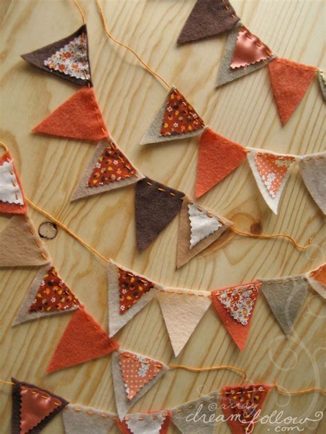 autumn garland | Fall garland, Mini garland, Autumn crafts