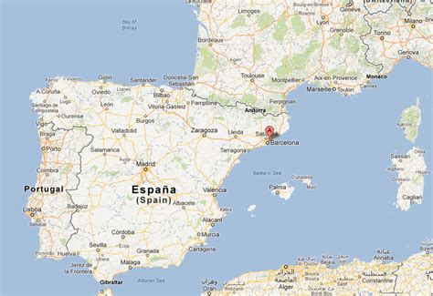 Badalona Map - Spain