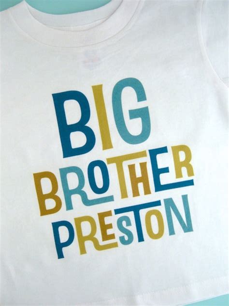 Boys Personalized Big Brother Tshirt or Onesie Infant - Etsy