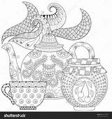 Best Photo Of Teapot Coloring Page  Tea Kettle sketch template