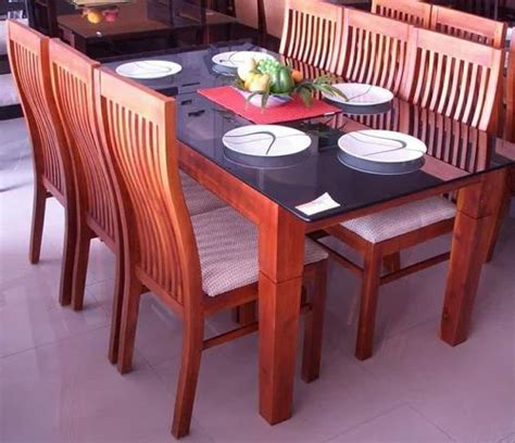 Black Teak Wood Dining Table, For Home, Set Size: Single at Rs 30000/piece in Ernakulam